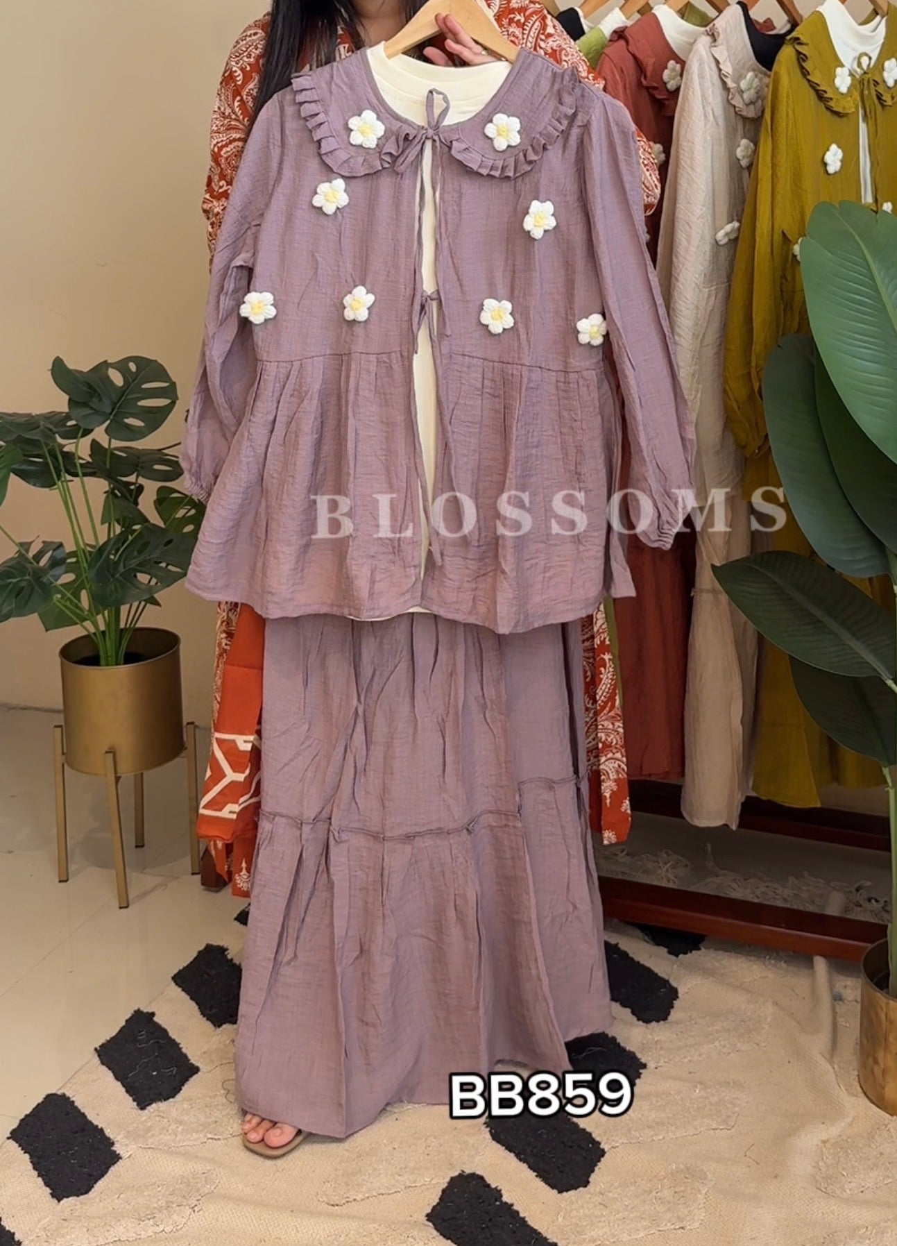 Skirt & top- BB859