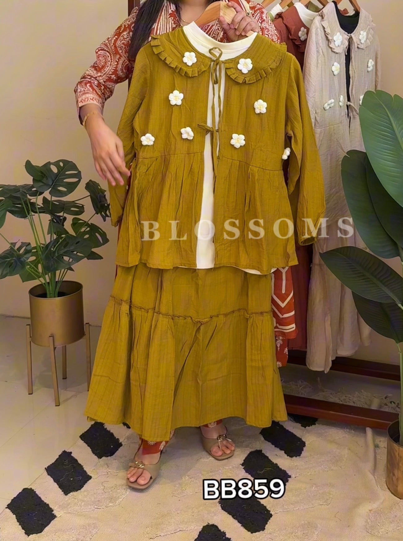 Skirt & top- BB859