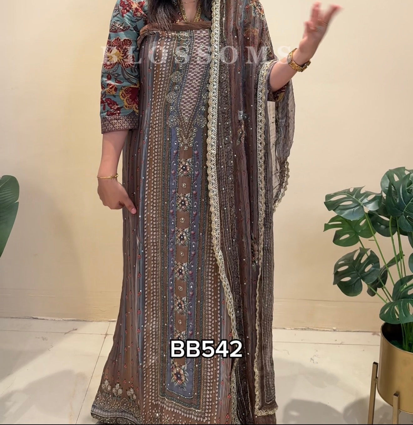 Unstiched-BB542 BB541