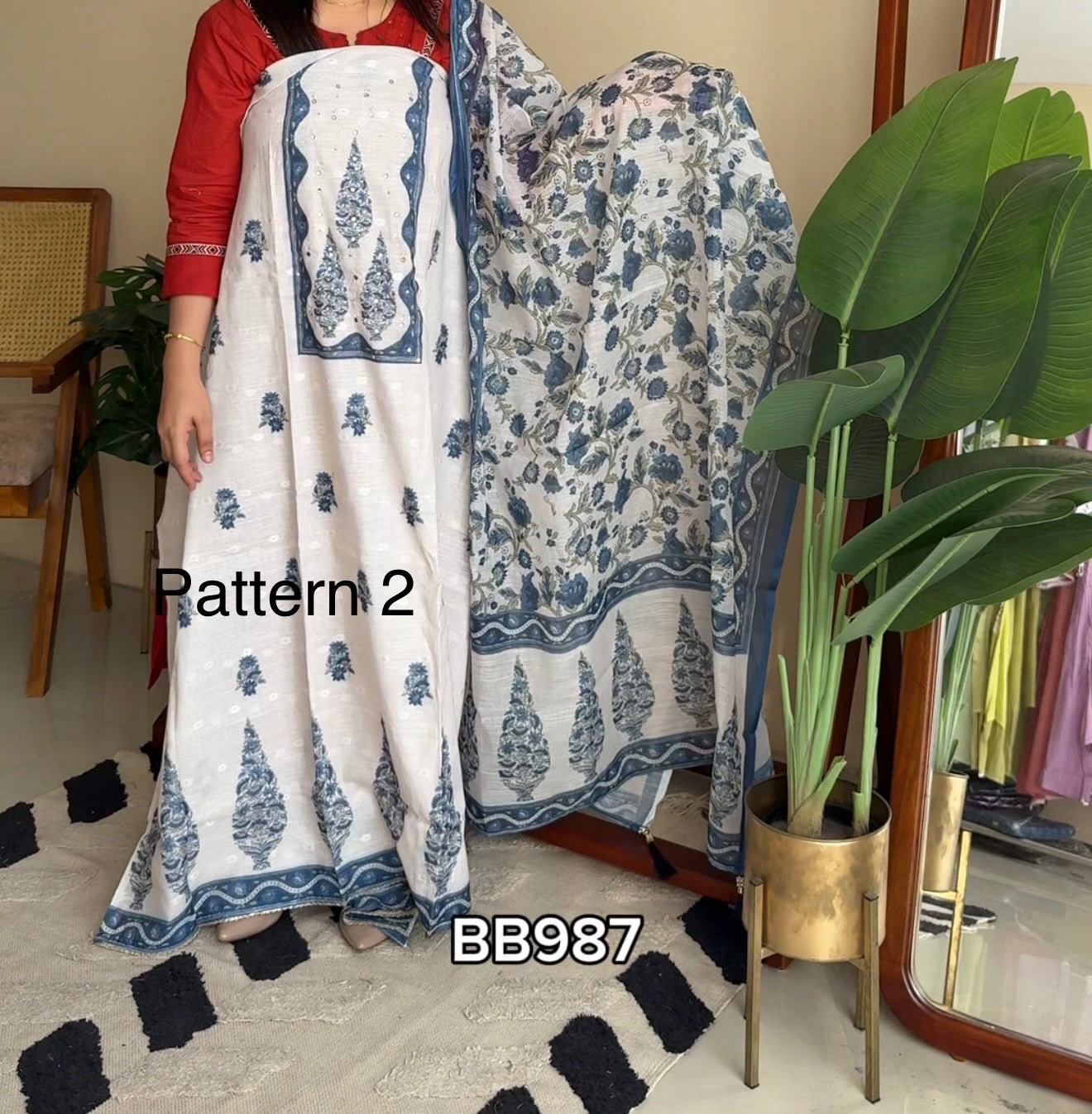 Unstiched- BB987