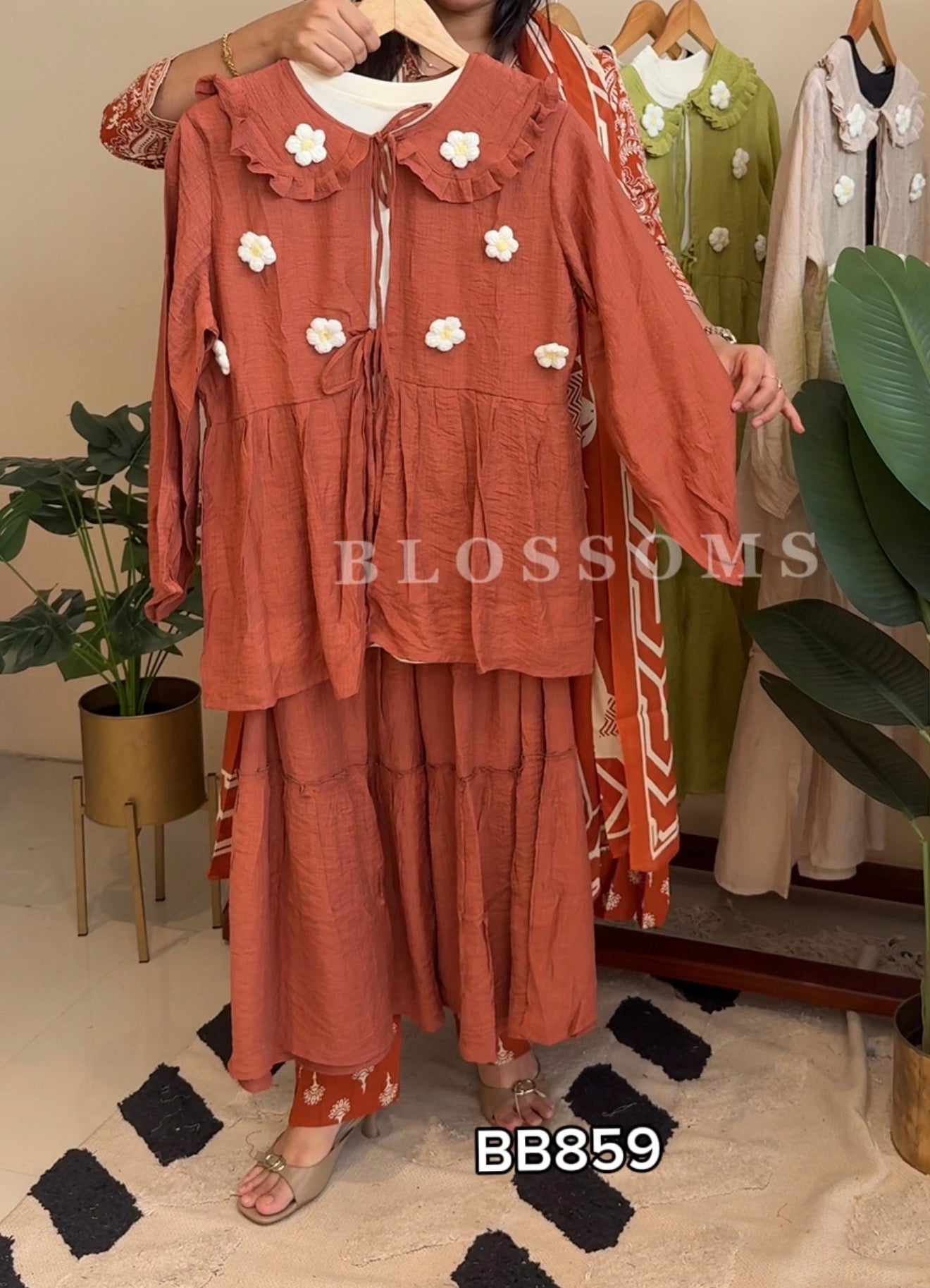 Skirt & top- BB859
