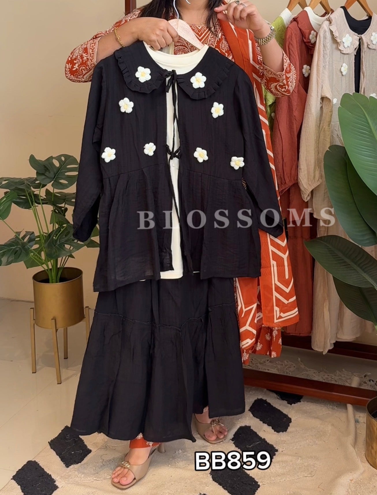 Skirt & top- BB859